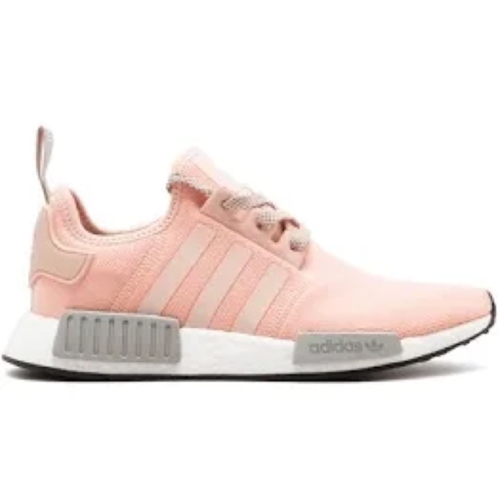 Adidas Boost Pink and White Running Shoes